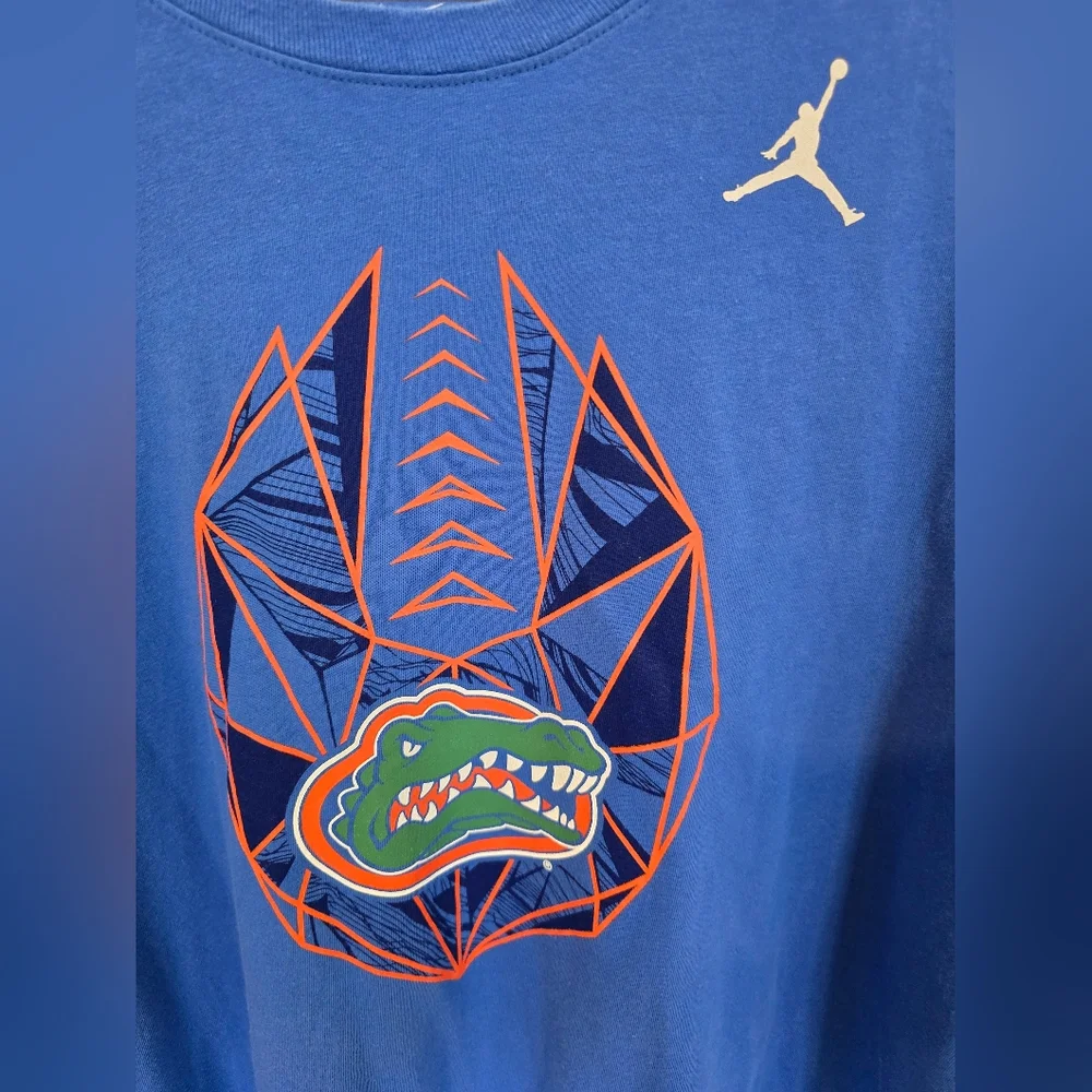 Vintage Nike Shirt Men L Adult Blue Air Jordan Florida Gators Crewneck